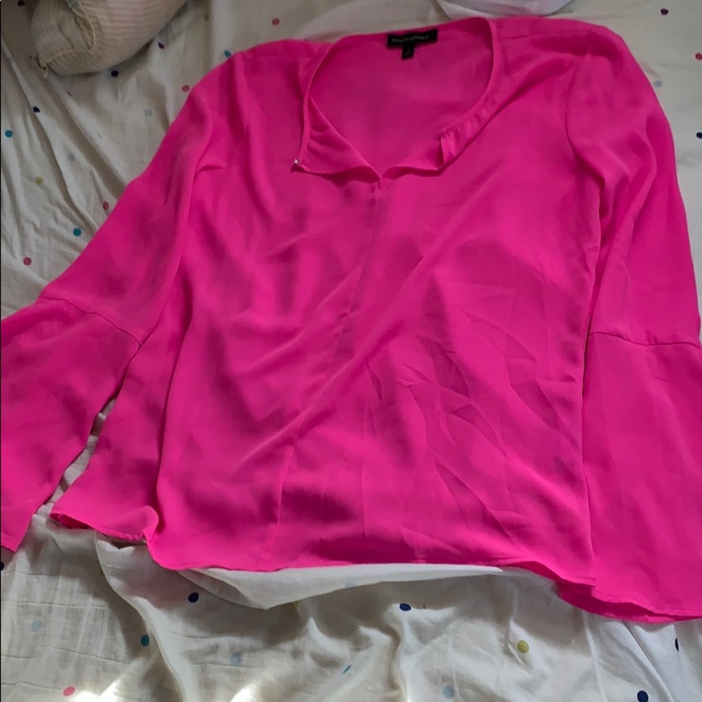 Banana republic size small hot pink blouse